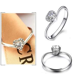 Wedding 925 Silver Plated Ring( Choose One)