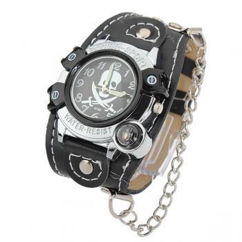 Fashion Skull Chain Wrist Watch